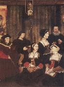 Rowland Lockey, Sir Thomas More and his family